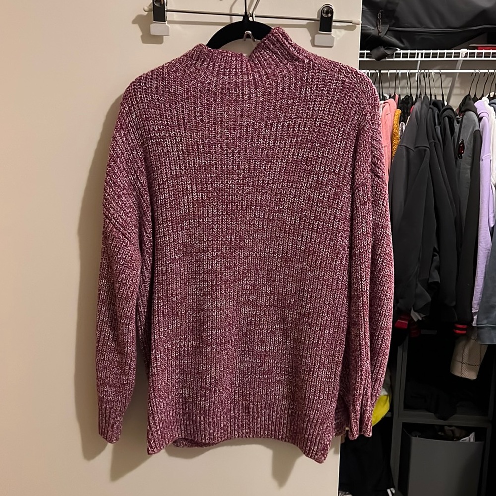 Cupcakes and Cashmere Pink and White Sweater, Size M